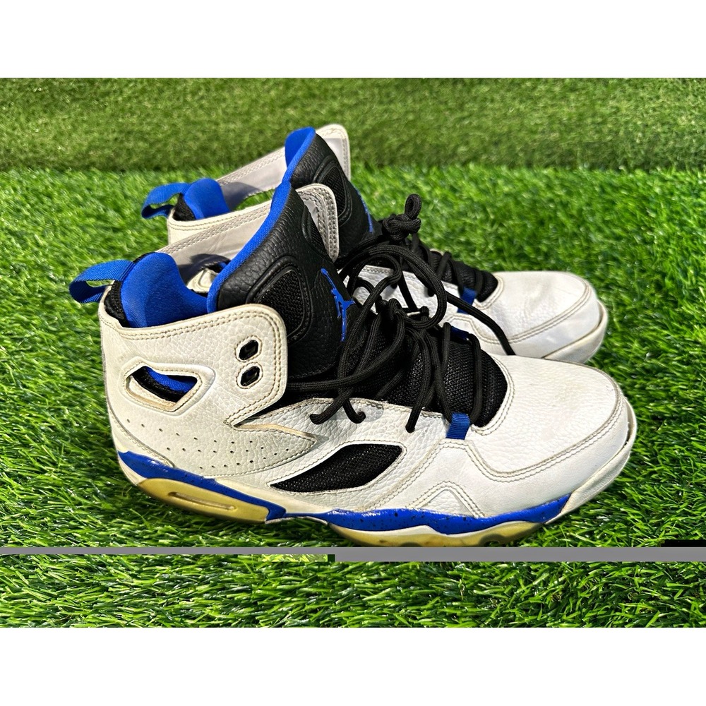Jordan Flight Club 91 High Top Lace-Up Sneakers Hyper Royal Men's 555475-107